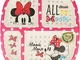 Elemed 1283 Piatto Disney a Scomparti Minnie