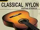 OcioDual 6 Corde di Nylon Classical per Chitarra Classica Guitar Strings Music GF80310
