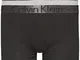 Calvin Klein Pantaloncino Boxer Uomo Confezione da 2 Cotone Elasticizzato, Multicolore (Bl...