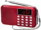 iMinker Mini Portatile Digitale Radio FM/AM Speaker MP3 Supporto TF Card/USB