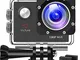 Victure Action Cam WIFI Videocamera Impermeabile Full HD 1080P Cam Subacquea Fotocamera Pr...