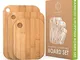 Oliver's Kitchen – Set da 3 Taglieri in Legno – Dimensioni Diverse per Ogni Occasione – De...