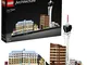 LEGO Architecture Las Vegas, Bellagio Hotel, Set di Costruzioni con Stratosphere Tower, Be...