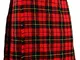 Hamilton Kilts Uomo Scozzese Gonnellino Kilt Tradizionale Montanaro Vestito - Wallace, W32