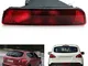 IIWOJ Tail Red Car Posteriore Centrale Paraurti Riflettore Tail Nebbia Inversione del Fren...