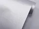 Confezione di pellicola in vinile in acciaio inossidabile di carta metallizzata argentata...