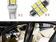 per ASX Super Luminoso Sorgente luci Interne a LED Lampada per Auto abitacolo Lampadine di...