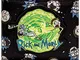 Rick and Morty Tempo Travel Portal Gun Nero portafoglio