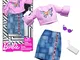 Barbie Gonna Vintage Camicia & Jeans Mattel FXJ02 | Moda Vestiti per Bambole