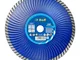 S&R Disco Diamantato 230 x 7.0 x 22,2 Turbo Taglio Cemento Armato Granito Pietra Mattoni....