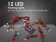 Banbie 12 Kit di Kit di luci stroboscopiche a LED Super Lampeggianti Forti per 1/10 1/8 RC...