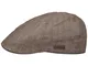 Stetson Coppola Texas Coated Linen Uomo - Cappello Piatto Berretto in Lino Cappellino Esti...