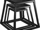 VEVOR Plyo Box Esercizio Plyo Box per Saltare Piattaforma Crossfit e Allenamento Abito a T...