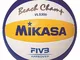 MIKASA Beach Champ Vls 300, Pallavolo Unisex-Adult, Blu/Giallo/Bianco, 5