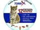 TORRIX - Collare antipulci e zecche per gatti – 12 mesi di prevenzione pulci e zecche per...