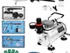 Display4top 1/5HP Multi-Purpose Professionale Aerografo Compressor Kit Sistema, con 2 Aero...