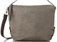 Borbonese Hobo Bag, Borsa a Spalla Donna, Marrone (Op Classico/Marrone), 30x28.5x12 cm (W...