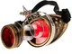 MFAZ Morefaz Ltd Welding Cyber Goggles Occhiali da Sole Steampunk Goth Cosplay Loupe Sungl...