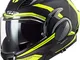 LS2 FF900 Valiant II Revo Casco Nero opaco/Fluo