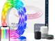 YEELIGHT - Striscia luminosa LED Smart da 2 m, WiFi, RGB LED, sincronizzazione musicale, a...