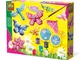 SES-Creative- Butterfly Set per Modellare e dipingere Una Farfalla con Brillantini per Bam...