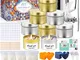 McNory Kit per Fabbricazione Candele DIY, Fabbricazione Candele Kit DIY Set Regalo,480g Ce...