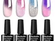 Allenbelle Smalto Semipermanente Camaleonte Nail Polish UV LED Gel Unghie Smalto Semiperma...