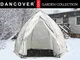 Dancover Tenda Invernale per la Protezione delle Piante, 2,5x2,5x2m