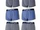 NAVIGARE - 6 Pezzi Boxer Uomo Mutanda Intimo Underwear Elasticizzato