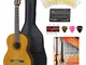 Yamaha C40 Chitarra classica con custodia, accordatore e corde