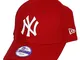 New Era 87728 K 940 MLB Bas Yan Cappellino, Giovane (Youth), Rosso/Bianco