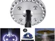 Miaoo - Lampada con luce a 28 LED senza fili per parasole, 28 LED super luminosi, per ombr...