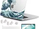 MUSHUI 4 in 1 Custodia per MacBook Pro 13 Pollici 2022–2016 (Modello: A2338 M1 M2 A2289 A2...