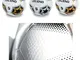 Mondo-13989 Italia Mondo Toys-Pallone da Calcio Cucito Legend-Size 5-400 g-Colore bianco/n...
