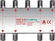 Axing SVE 8-01 Distributore partitore satellitare e digitale terrrestre 8 Vie, Splitter 5-...