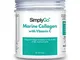 Collagene Marino in polvere con Vitamina C - 40 porzioni - 200 g - SimplySupplements
