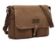 LOSMILE Uomo Borse a spalla Borse Messenger di tela 15.6" Borse per PC portatili Borsa a t...