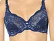 Triumph Amourette Charm W Reggiseno Con Ferretto Senza Cucitura, Multicolore (Blue/Dark Co...