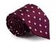 GENTSY ® 100% Seta Cravatte da Uomo Cucita a Mano Larghezza 8cm / 3.15" Classico Design (K...