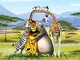 TIEZI Pinguino di Paesaggio Giraffa Leone del Madagascar Classico Legno Puzzle 3D 1000 Pez...