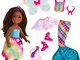​Barbie Chelsea Dreamtopia, Bambola con Vestito da Fatina, Coda da Sirena e Accessori, Gio...