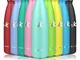 KollyKolla Bottiglia-Borraccia Termica Acqua in Acciaio Inox-350ml,500ml,650ml,783ml-Botti...