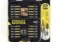 STANLEY STA88040-XJ Juego de 22 piezas para atornillar, 0 W, 0 V