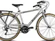 Legnano Ciclo 300 Sanremo, City Bike Uomo, Grigio/Nero, 48