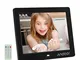 Cornice Digitale Andoer 8 "HD Largo Schermo ad Alta Risoluzione Frame Alarm Clock MP3 MP4...