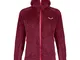 SALEWA Donna TOGNAZZA PL W JKT Giacca in pile Midlayer, rhodo red melange/6080, 44/38