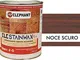 750 ml | Impregnante CERATO WAX per legno all'acqua - ELE STAINWAX PRO (Noce scuro)