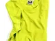 MY-DAY T-Shirt Donna Circuit Giallo Fluo