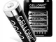 subtel® Batteria AA NiMH Batterie 2600mAh (x4) compatibile con Nikon Coolpix L830, L820, L...