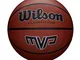 Wilson MVP 275, Pallone da Basket, Marrone, Taglia 5